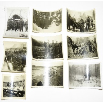 Fotos aus dem 2. Weltkrieg. Wolchow-Front und Demjansk-Tasche. Espenlaub militaria